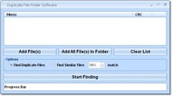 Find and Delete (Remove) Duplicate Files Software screenshot